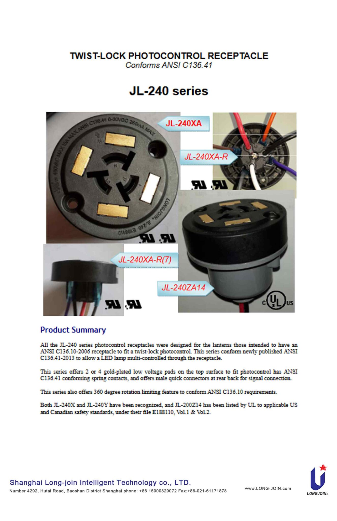 Product Catalogs Longjoin Shanghai Long join Photocontroller LONG product-catalogs-longjoin-shanghai-long-join-photocontroller-long